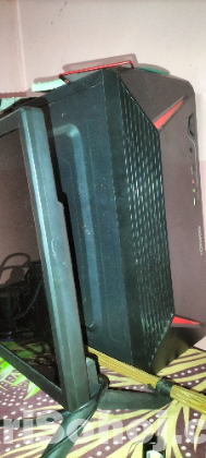 Desktop with Monitor